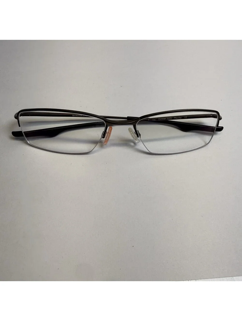 Oakley Eyeglasses Frames Only, WINGBACK, OX5089-0553, 53-18-136, Pewter